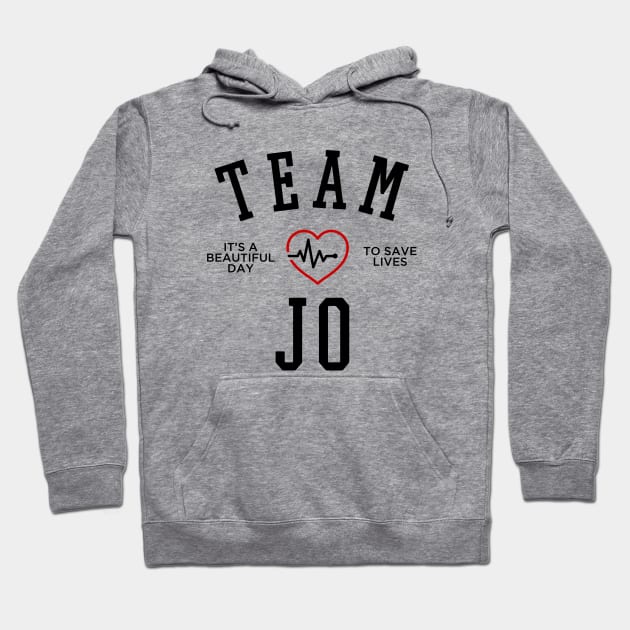 TEAM JO WILSON Hoodie by localfandoms